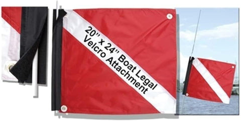 Dive Flag  with Velcro