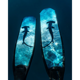 DiveR Hammerhead Carbon Fiber Long Fin Blades