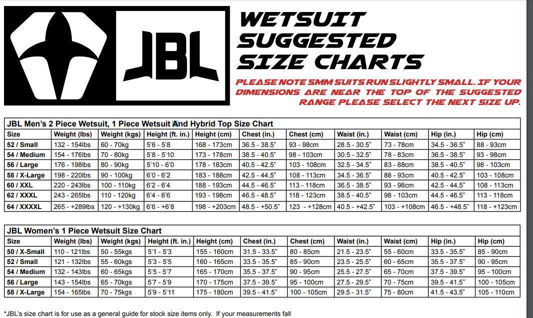 JBL Vertigo 2.5mm Womens Cut Wetsuit – nautilusspearfishing