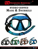 Apnea Spearfishing Camo Mask Snorkel Combo