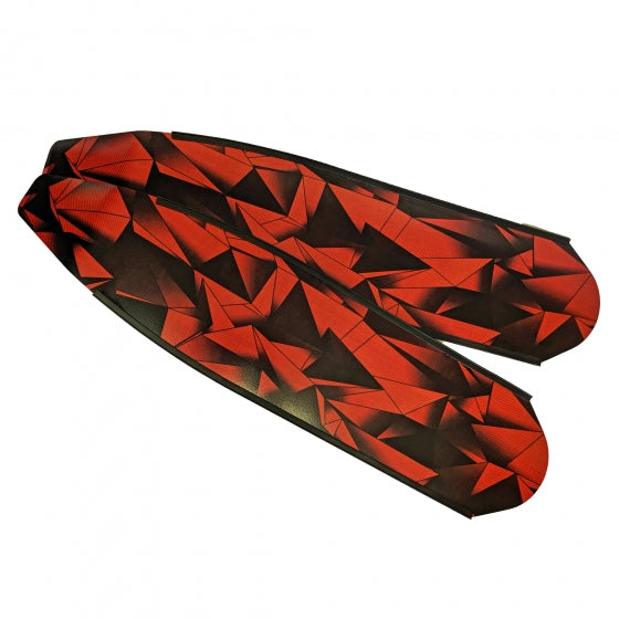 DiveR Red Triangle Carbon Fins – nautilusspearfishing