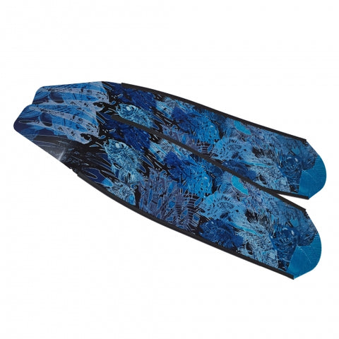 DiveR Bonefish Blue Carbon Fins