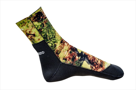 Picasso Grass Camo Dive Socks 1.5mm - 5mm