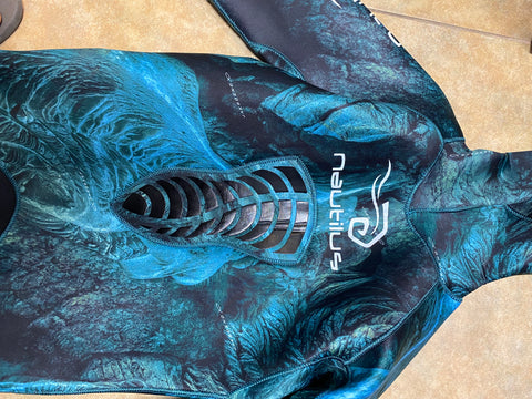 Nautilus Kraken Blue Camo Wetsuit 1.5mm - 3mm
