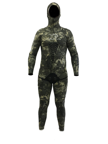 Spearfishing Wetsuits for Men's, 1.5mm Neoprene Camo Full Body One