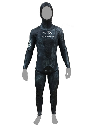 Picasso Blood Red Camo 5mm Wetsuit – nautilusspearfishing